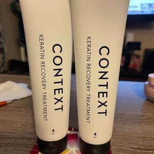 Context keratin hair treatment.